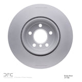 Dynamic Friction 2010-2019 BMW 740Ld xDrive Rear GeoSPEC Coated Rotor (345x23.8 Vented) by Dynamic Friction Company 604-31106
