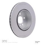 Dynamic Friction 2010-2019 BMW 740Ld xDrive Rear GeoSPEC Coated Rotor (345x23.8 Vented) by Dynamic Friction Company 604-31106