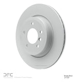 Dynamic Friction 2011-2016 BMW Z4 Rear GeoSPEC Coated Rotor (324x20 Vented) by Dynamic Friction Company 604-31107