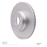 Dynamic Friction 2012-2018 BMW 428i Front GeoSPEC Coated Rotor (330x24 Vented) by Dynamic Friction Company 604-31121