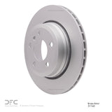 Dynamic Friction 2004-2010 BMW X3 Rear GeoSPEC Coated Rotor (320x22 Vented) by Dynamic Friction Company 604-31140