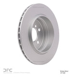 Dynamic Friction 2004-2010 BMW X3 Rear GeoSPEC Coated Rotor (320x22 Vented) by Dynamic Friction Company 604-31140