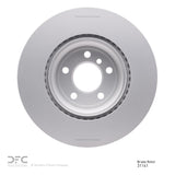 Dynamic Friction 2007-2019 BMW X6 Rear GeoSPEC Coated Rotor (345x24 Vented) by Dynamic Friction Company 604-31141