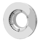 Dynamic Friction 2022-2024 Chevrolet LCF3500 Gas Engine Rear GeoSPEC Coated Rotor (293x40 Vented) by Dynamic Friction Company 604-37013