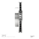 Dynamic Friction 1994-1999 Dodge RamCharger (Mexico) Front GeoSPEC Coated Rotor (295x32.7 Vented) by Dynamic Friction Company 604-40077
