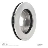 Dynamic Friction 1994-1999 Dodge RamCharger (Mexico) Front GeoSPEC Coated Rotor (295x32.7 Vented) by Dynamic Friction Company 604-40077