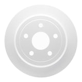 Dynamic Friction 2007-2018 Jeep Wrangler Rear GeoSPEC Coated Rotor (316x12 Solid) by Dynamic Friction Company 604-42029