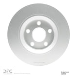 Dynamic Friction 2012-2018 Jeep Wrangler Front GeoSPEC Coated Rotor (332x28 Vented) by Dynamic Friction Company 604-42033