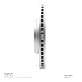 Dynamic Friction 2012-2018 Jeep Wrangler Front GeoSPEC Coated Rotor (332x28 Vented) by Dynamic Friction Company 604-42033