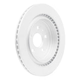 Dynamic Friction 2008-2014 Cadillac CTS Rear GeoSPEC Coated Rotor (339x23 Vented) by Dynamic Friction Company 604-46026