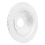 Dynamic Friction 2013-2019 Cadillac XTS Rear GeoSPEC Coated Rotor (350x21 Vented) by Dynamic Friction Company 604-46034