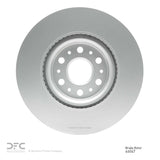 Dynamic Friction 2017-2025 Buick Enclave Front GeoSPEC Coated Rotor (345x30 Vented) by Dynamic Friction Company 604-46047
