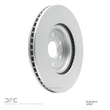 Dynamic Friction 2017-2025 Buick Enclave Front GeoSPEC Coated Rotor (345x30 Vented) by Dynamic Friction Company 604-46047