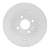 Dynamic Friction 2014-2016 Chevrolet Spark EV Rear GeoSPEC Coated Rotor (258x10.5 Solid) by Dynamic Friction Company 604-47048