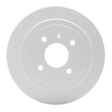 Dynamic Friction 2014-2016 Chevrolet Spark EV Rear GeoSPEC Coated Rotor (258x10.5 Solid) by Dynamic Friction Company 604-47048