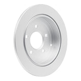 Dynamic Friction 2001-2007 Buick Rendezvous Rear GeoSPEC Coated Rotor (290x11 Solid) by Dynamic Friction Company 604-47068