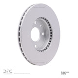 Dynamic Friction 2016-2022 Chevrolet Spark (USA/Canada) Front GeoSPEC Coated Rotor (256x20 Vented) by Dynamic Friction Company 604-47076