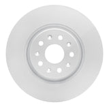 Dynamic Friction 2020-2025 Chevrolet Corvette Rear GeoSPEC Coated Rotor (350x27 Vented) by Dynamic Friction Company 604-47085