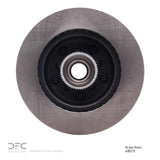 Dynamic Friction 1990-2002 Chevrolet Astro Front GeoSPEC Coated Rotor (301x26.4 Vented) by Dynamic Friction Company 604-48015