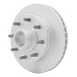 Dynamic Friction 1992-2002 Chevrolet Suburban 1500 Front GeoSPEC Coated Rotor (317x32.7 Vented) by Dynamic Friction Company 604-48023