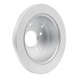 Dynamic Friction 2004-2004 Pontiac GTO Rear GeoSPEC Coated Rotor (286x16 Solid) by Dynamic Friction Company 604-52014