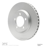 Dynamic Friction 1965-1966 Ford Custom Front GeoSPEC Coated Rotor (304x32.64 Vented) by Dynamic Friction Company 604-54043