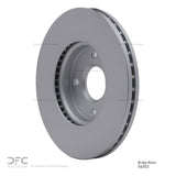 Dynamic Friction 2005-2012 Ford Focus Front GeoSPEC Coated Rotor (278x25 Vented) by Dynamic Friction Company 604-54053