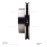 Dynamic Friction 1999 Ford F-250 4WD (Super Duty) Front GeoSPEC Coated Rotor (331x38 Vented) by Dynamic Friction Company 604-54157