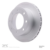 Dynamic Friction 1999-2005 Ford Excursion Rear GeoSPEC Coated Rotor (326x30 Vented) by Dynamic Friction Company 604-54161