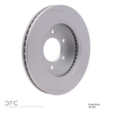 Dynamic Friction 2004-2008 Ford F-150 4WD Front GeoSPEC Coated Rotor (330x30 Vented) by Dynamic Friction Company 604-54186