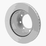 Dynamic Friction 2005-2012 Ford F-350 Super Duty 4WD Rear GeoSPEC Coated Rotor (340x34 Vented) by Dynamic Friction Company 604-54199