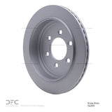 Dynamic Friction 2007-2017 Ford Expedition Rear GeoSPEC Coated Rotor (342x22 Vented) by Dynamic Friction Company 604-54205