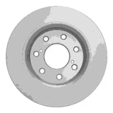 Dynamic Friction 2010-2014 Ford F-150 4WD Front GeoSPEC Coated Rotor (350x34 Vented) by Dynamic Friction Company 604-54219
