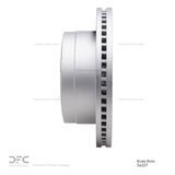 Dynamic Friction 2011-2022 Ford F-250 2WD (Super Duty) Rear GeoSPEC Coated Rotor (363x38 Vented) by Dynamic Friction Company 604-54227