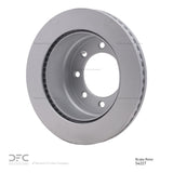 Dynamic Friction 2011-2022 Ford F-250 2WD (Super Duty) Rear GeoSPEC Coated Rotor (363x38 Vented) by Dynamic Friction Company 604-54227