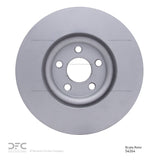 Dynamic Friction 2017-2020 Lincoln MKZ Front GeoSPEC Coated Rotor (316x28 Vented) by Dynamic Friction Company 604-54264