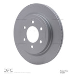 Dynamic Friction 2018-2021 Ford F-150 RWD Rear GeoSPEC Coated Rotor (336x24 Vented) by Dynamic Friction Company 604-54267