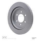 Dynamic Friction 2018-2021 Ford F-150 RWD Rear GeoSPEC Coated Rotor (336x24 Vented) by Dynamic Friction Company 604-54267