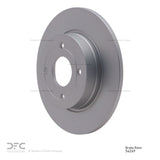 Dynamic Friction 2018-2022 Ford EcoSport Rear GeoSPEC Coated Rotor (271x11 Solid) by Dynamic Friction Company 604-54269