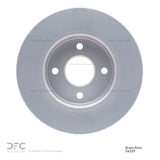 Dynamic Friction 2018-2022 Ford EcoSport Rear GeoSPEC Coated Rotor (271x11 Solid) by Dynamic Friction Company 604-54269