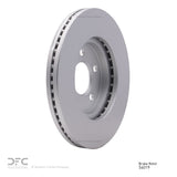 Dynamic Friction 2003-2011 Ford Crown Victoria Front GeoSPEC Coated Rotor (305x28 Vented) by Dynamic Friction Company 604-56019