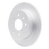 Dynamic Friction 1988-2001 Acura Integra Rear GeoSPEC Coated Rotor (239x10 Solid) by Dynamic Friction Company 604-59014