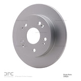 Dynamic Friction 2006-2015 Honda Civic Rear GeoSPEC Coated Rotor (260x9 Solid) by Dynamic Friction Company 604-59024
