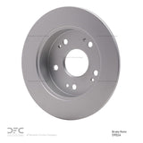 Dynamic Friction 2006-2015 Honda Civic Rear GeoSPEC Coated Rotor (260x9 Solid) by Dynamic Friction Company 604-59024