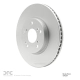 Dynamic Friction 2013-2022 Honda Accord Coupe Front GeoSPEC Coated Rotor (293x25 Vented) by Dynamic Friction Company 604-59039