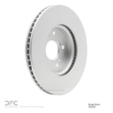 Dynamic Friction 2013-2022 Honda Accord Coupe Front GeoSPEC Coated Rotor (293x25 Vented) by Dynamic Friction Company 604-59039