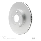 Dynamic Friction 1998-2022 Acura CSX Front GeoSPEC Coated Rotor (282x23 Vented) by Dynamic Friction Company 604-59042