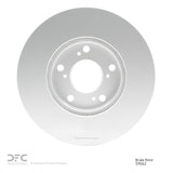 Dynamic Friction 1998-2022 Acura CSX Front GeoSPEC Coated Rotor (282x23 Vented) by Dynamic Friction Company 604-59042
