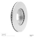 Dynamic Friction 1998-2022 Acura CSX Front GeoSPEC Coated Rotor (282x23 Vented) by Dynamic Friction Company 604-59042