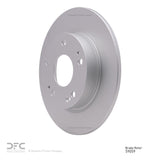 Dynamic Friction 2016-2025 Honda Civic Coupe Rear GeoSPEC Coated Rotor (260x9 Solid) by Dynamic Friction Company 604-59059
